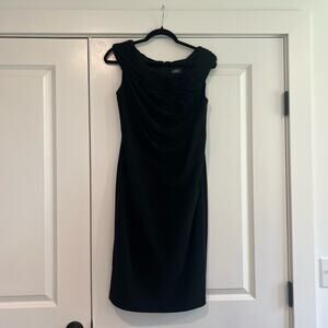 Adrianna Pappell Women's Sleevess‎ Black Cocktail Dress Formal Size 6